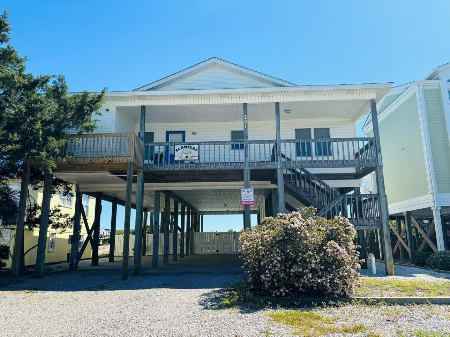 Clamelot Villa Holden Beach Exterior photo